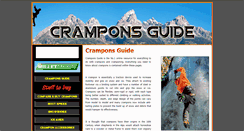 Desktop Screenshot of cramponsguide.co.uk